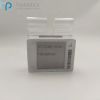 Porte-étiquettes de prix en plastique transparent personnalisés Hiplastics APEHP35 avec installation pratique et facile pour Hanshow ESL