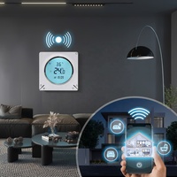 Mini-split thermostatique intelligent 24V avec thermostat Wifi Contrôleur de climatisation de température de radiateur pour une utilisation en hôtel