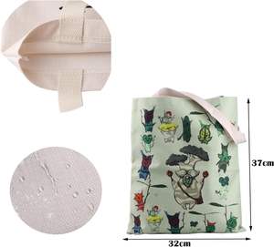 Sac fourre-tout réutilisable en toile BAUNA, personnages de la légende de Zelda Korok - Sac à bandoulière et à main pour papa - Product Image 2
