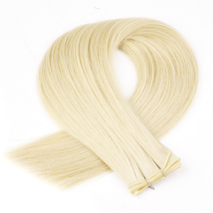 Extensiones de Cabello Humano Genius Weft, Cabello Remy Virgen con Cutícula Alineada, Trama Delgada, 12-28 Pulgadas, Color Balayage, Mechas Ombre, Hechas a Mano - Product Image 5