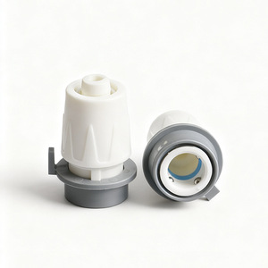 Guoma Ruixiang – vanne d'entrée d'eau, connecteur de tuyau verrouillable 1/2 pour machine à laver, en plastique, installation facile - Product Image 1