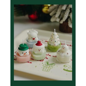 New Arrival Super Cute Mini Christmas Tealight Scented <b>Candle</b> Table Decorative <b>Candles</b> with Individual Packing - Product Image 6