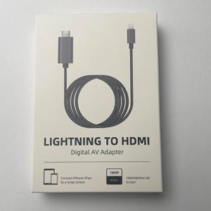 อะแดปเตอร์ HDMI ดิจิตอล AV ความยาว 2 เมตร รองรับ 1080P สำหรับโทรศัพท์มือถือและคอมพิวเตอร์ - Product Image 3