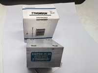 Rodamiento lineal autoalineable de precisión P2 con bloque de almohada y buje de bolas lubricado con grasa Thomson SSEPBM25DD para automatización