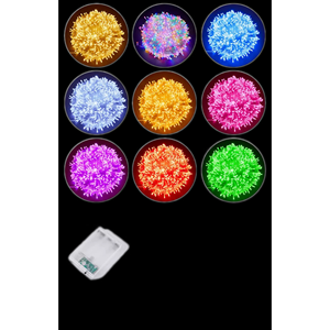 Luci a LED viola da 50L in una scatola di illuminazione decorativa festiva per uso interno esterno - Product Image 2
