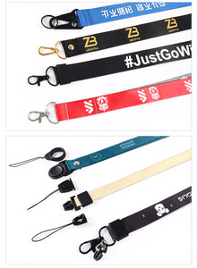 Custom Eco-Friendly Durable Nylon Polyester <b>Personalized</b> Lanyard Sublimated Print <b>Keychain</b> Medal Strap for Promotional Gifts - Product Image 6