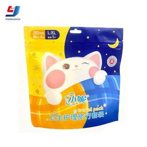 Bán buôn tùy chỉnh Mylar túi vệ sinh khăn ăn dùng một lần bao bì <span class=keywords><strong>Ziplock</strong></span> túi niêm phong mạnh mẽ moistureproof đứng lên túi - Product Image 6