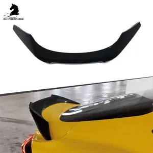 Becquet arrière en Fiber de carbone noir brillant ABS Type V pour Toyota alfa A90 2019 + - Product Image 1