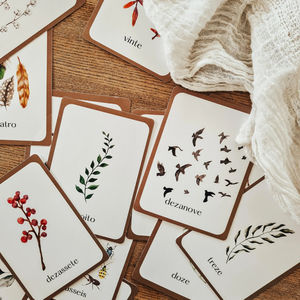 بطاقات فلاش كروت إسبانية لتعليم اللغة الإسبانية للأطفال - Product Image 4