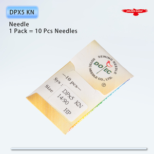 (100PCS) DPX5 KN Agujas de máquina de coser con revestimiento de titanio a prueba de calor de <span class=keywords><strong>punto</strong></span> de bola pequeño 134, 135x5, Canu: 20:05eb17, 1738 - Product Image 3