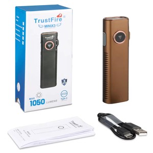 TrustFire MINIX3 <span class=keywords><strong>Torcia</strong></span> LED Tascabile da 1050 Lumen, Luce Portachiavi EDC Magnetica per Campeggio - Product Image 6