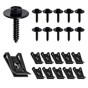 NOUVEAU – Clips de fixation pour garnitures de voiture et rivets de pare-chocs, résistants à la rouille, designs variés, compatibles avec différents modèles, emballage OEM - Product Image 1