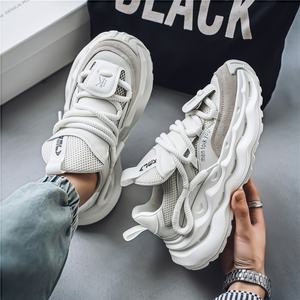 Chaussures de sport pour hommes de haute qualité et tendance, en cuir ultra-fin, pour la course à pied, le basketball, les sports et les loisirs - Product Image 3