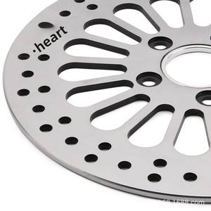 Rotor de Disco de Freno Trasero Plateado para Motocicleta al por Mayor, Compatible con Pastillas de Freno para -<span class=keywords><strong>Davidson</strong></span> - Product Image 3