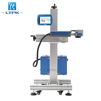 Imprimante jet d'encre laser automatique 220V facile à utiliser, machine d'impression de marquage en ligne pour film plastique, date, garantie 1 an
