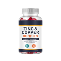 Nouveau produit OEM, supplément en gommes de zinc et de cuivre, marque privée