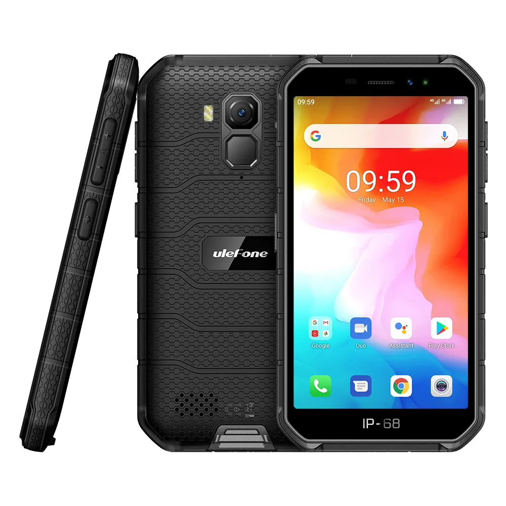 Ulefone Armor X7 2+16GB Android 10 5inch 4000mAh MT6761 Quad-core Rugged Phone Mobile Phones Smart Phone