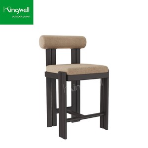 Ensemble de chaises et de tables de <span class=keywords><strong>bar</strong></span> en <span class=keywords><strong>terrasse</strong></span> pour restaurant café en aluminium moderne personnalisé pour l'extérieur pour les fêtes et événements - Product Image 3