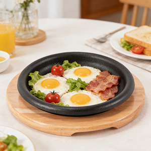 Piastra Teppanyaki Commerciale in Ghisa per Barbecue Coreano, Vassoio da <span class=keywords><strong>Giardino</strong></span> Ispessito, Facile da Pulire, Piatto per Bistecche - Product Image 3