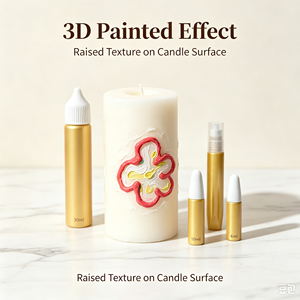 <span class=keywords><strong>Pintura</strong></span> <span class=keywords><strong>3D</strong></span> DIY <span class=keywords><strong>para</strong></span> Velas, 30 Colores de 10 y 6 ml, <span class=keywords><strong>Pintura</strong></span> Artística <span class=keywords><strong>en</strong></span> <span class=keywords><strong>Relieve</strong></span> <span class=keywords><strong>para</strong></span> Principiantes y Profesionales, Mezcla de Colores Personalizada y Embalaje a Medida - Product Image 1