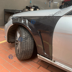 Tùy chỉnh bên bất sợi carbon Fender Vent cho Mercedes w204 C200 C250 C300 2010 2011 2012 Carbon fibre Fender nâng <span class=keywords><strong>c</strong></span>ấp - Product Image 3