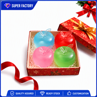 Jouet anti-stress Apple Squishy pour soulager l'anxiété, balle à presser en TPR à remontée lente, jouet anti-stress pour le bureau, l'étude et la concentration, 4 couleurs