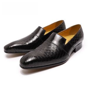 Zapatos formales de lujo para hombre de alta calidad, zapatos Oxford transpirables, zapatos casuales de estilo <span class=keywords><strong>italiano</strong></span>, zapatos de vestir de cuero para hombre y Oxfords. - Product Image 3