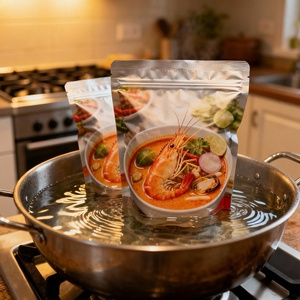 Heat Resistant Autoclave Sterile Bag with Traceability for Pre Cooked Rice & Liquid Foods Retort Pouch - Product Image 1