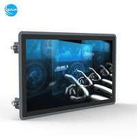 Panel PC Todo en Uno de 15.6 Pulgadas, IP65, Personalizado, Linux/Windows, Montaje en Pared, Pantalla Táctil PCAP, IPC Industrial con I5/I7