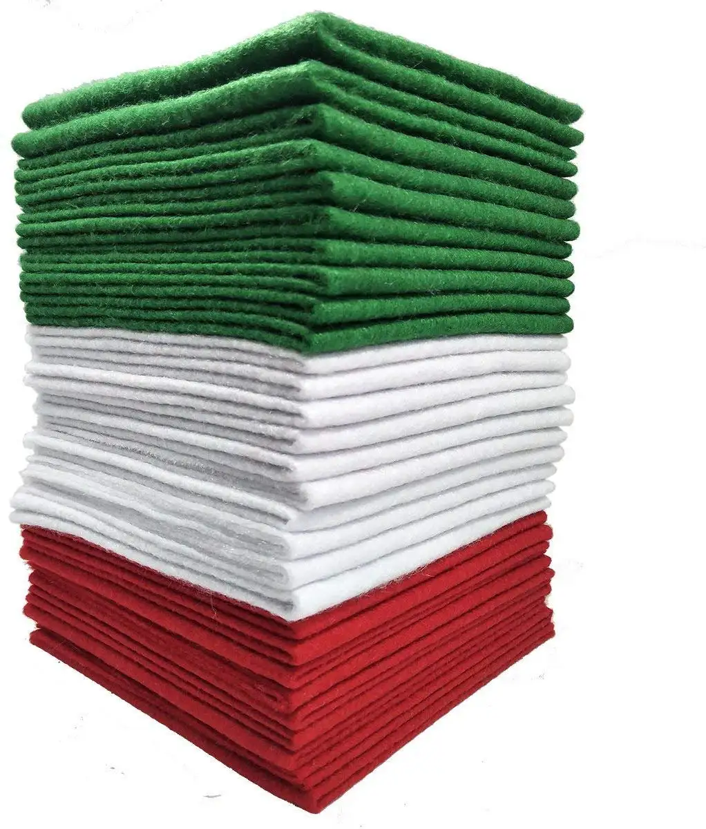 Cuộn Vải Không Dệt Polyester Đục Lỗ/Vải Nỉ Màu Polyester/Bán Trực Tiếp Từ Nhà Máy Cho Cuộn Vải Nỉ Thủ Công Tự Làm