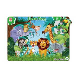 Rompecabezas de Dibujos Animados Personalizado de Marco Pequeño de 16, <span class=keywords><strong>24</strong></span>, 48 <span class=keywords><strong>Piezas</strong></span>, Juego de Rompecabezas Infantil Económico en Inventario - Product Image 2