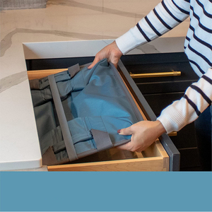 Giỏ Đựng Đồ Giặt Bằng Vải Gấp Gọn Phổ Biến Gia Dụng Giỏ Đựng Đồ Bật Lên Gấp Gọn-Giỏ Đựng Đồ Tiết Kiệm Không Gian - Product Image 6