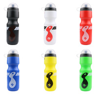 Porte-bidon de vélo de montagne promotionnel avec logo OEM, en plastique HDPE écologique, compatible lave-vaisselle, style français, pour boire directement