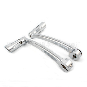 คันเกียร์มอเตอร์ไซค์ Moshark อลูมิเนียม CNC สีดำโครเมียม สำหรับอะไหล่ตกแต่งฮาร์เลย์ เดวิดสัน - Product Image 4