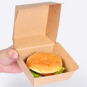 Boîte d'emballage personnalisé imprimé jetable à emporter de qualité alimentaire rapide <span class=keywords><strong>Mcdonald</strong></span> Hot Dog <span class=keywords><strong>poulet</strong></span> frit français Burger - Product Image 2