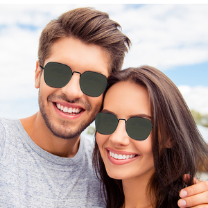 Sunway Eyewear Hot Sale Unisex Fashion UV400 Metal Sunglasses Customized A200 Model China - Product Image 2