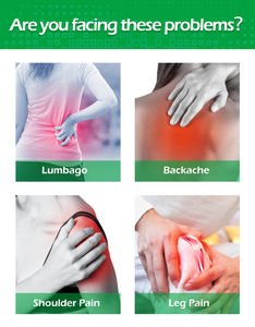 최고의 가격 다시 하이드로 겔 석고 빠른 효과 요추 긴장 쿨 패드 멘톨 통증 젤 패치 - Product Image 4