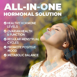 Permen Kunyah Inositol D-Chiro Inositol OEM Bebas Gula, Suplemen Inositol dengan Omega 3 Vegan, <span class=keywords><strong>Vitamin</strong></span> D, <span class=keywords><strong>B12</strong></span> untuk Kesuburan - Product Image 3