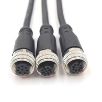 4 5 Pin M12 Connecteur circulaire Câble Capteur M12 Femelle Droit 5 Pins Connecteur Aviation Socket Câble électrique