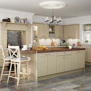 Classe Portes Peintes en Noir Haute Brillance Armoires De <span class=keywords><strong>Cuisine</strong></span> - Product Image 6