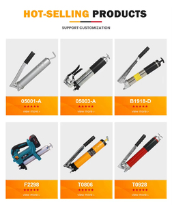 Pistola de Grasa Manual de Aluminio de Alta Presión para Maquinaria de Construcción, 8000 psi, Tipo Cremallera, Otras Herramientas Manuales - Product Image 6