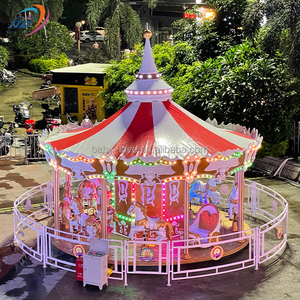 Manèges de type carrousel rotatif électriques, anciens, de style <span class=keywords><strong>royal</strong></span>, pour enfants, d'extérieur, magnifiques et attrayants, à vendre - Product Image 1