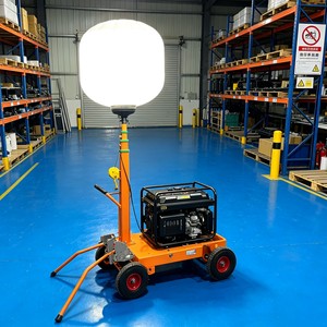 Générateur diesel sur chariot, lampe de chantier, lampes de camping extérieures, éclairage publicitaire pour événements, tour d'éclairage LED portable - Product Image 1