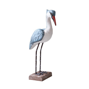 Escultura de pájaro azul de <span class=keywords><strong>estilo</strong></span> mediterráneo, decoración de mesa de <span class=keywords><strong>comedor</strong></span> Vintage, decoración nórdica para el hogar, acento para habitación de niños - Product Image 1