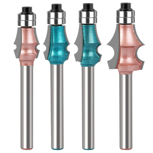 Vástago redondo de 1/4 pulgadas y 6mm, 2 flautas, brocas de enrutador de línea, herramienta de carpintería - Product Image 4