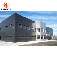 Atelier en acier porteur lourd Atelier de construction en métal Atelier de fabrication en métal