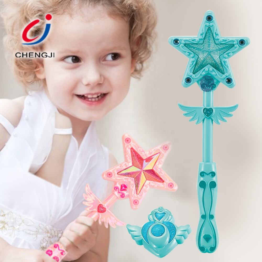 Baguette Magique Lumineuse à LED Pour Enfants, Jouet Musical à Piles Pour Filles, Fabricants De Jouets En Plastique Pour Enfants