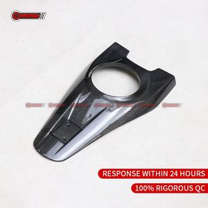 Best Price OEM Style Car Dry Carbon Fiber Auto Parts Interior Car Engine Oil <b>Tank</b> Lock Cover For Ferrari SF90 - Product Image 5