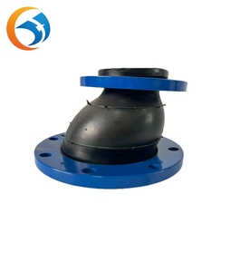 पाइप फिटिंग के लिए उच्च दबाव जस्ता प्लेटेड कार्बन स्टील रेड्यूसर रबर लचीला संयुक्त - Product Image 4