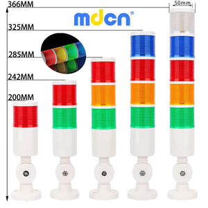 <span class=keywords><strong>Luz</strong></span> Indicadora de Alarma <span class=keywords><strong>LED</strong></span> Tricolor MDCN DH50 para Máquina Herramienta, Clasificación IP65, <span class=keywords><strong>Luz</strong></span> de Señal Intermitente de 24V - Product Image 1